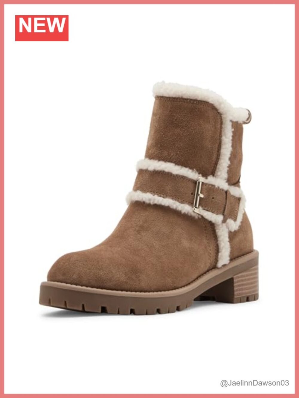 Blondo Waterproof Leather Lined Suede Ankle Booties Zip Closure Block Heel